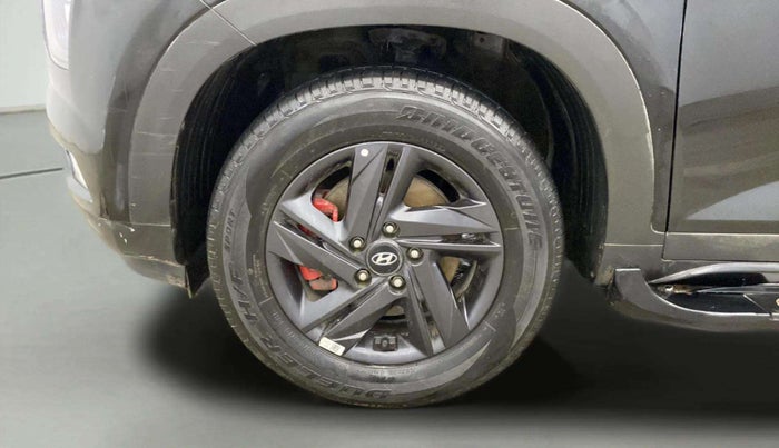 2023 Hyundai Creta S PLUS KNIGHT 1.5 PETROL DUAL TONE, Petrol, Manual, 36,420 km, Left Front Wheel