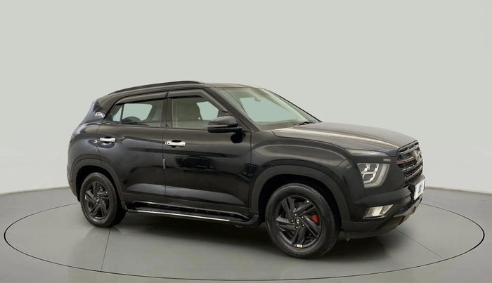 2023 Hyundai Creta S PLUS KNIGHT 1.5 PETROL DUAL TONE, Petrol, Manual, 36,420 km, Right Front Diagonal