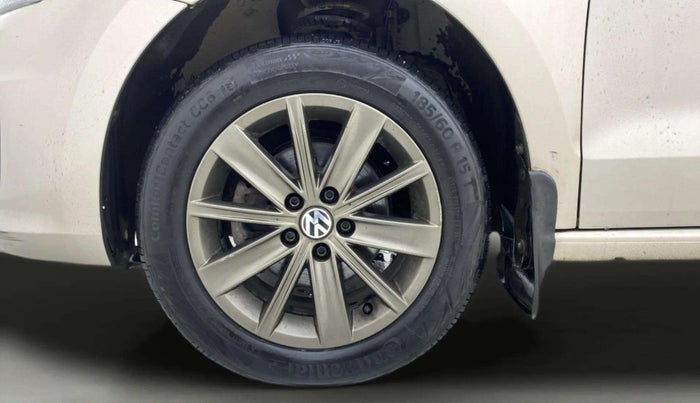 2016 Volkswagen Vento HIGHLINE PETROL AT, Petrol, Automatic, 78,388 km, Left Front Wheel