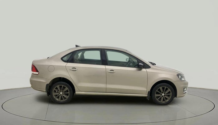 2016 Volkswagen Vento HIGHLINE PETROL AT, Petrol, Automatic, 78,388 km, Right Side View