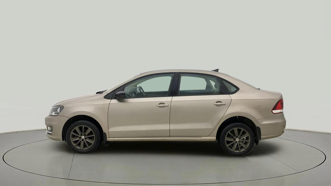 2016 Volkswagen Vento HIGHLINE PETROL AT, Petrol, Automatic, 78,388 km, Left Side