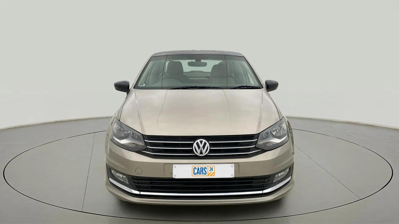 2016 Volkswagen Vento HIGHLINE PETROL AT, Petrol, Automatic, 78,388 km, Front