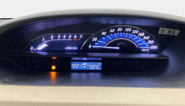 2017 Toyota Etios G, Petrol, Manual, 52,151 km, Odometer Image
