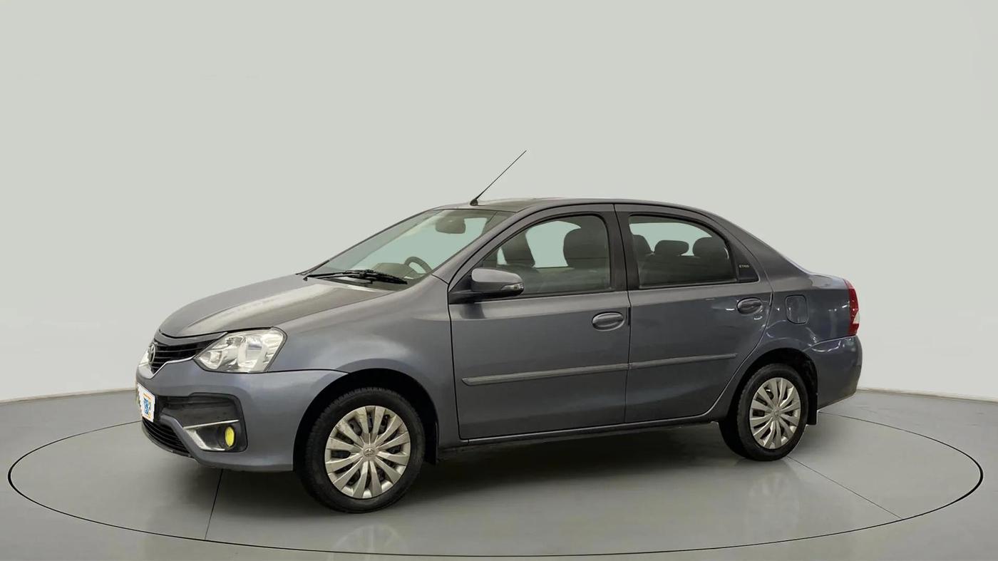 2017 Toyota Etios G, Petrol, Manual, 52,151 km, Left Front Diagonal