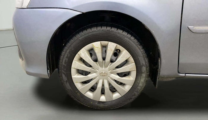 2017 Toyota Etios G, Petrol, Manual, 52,151 km, Left Front Wheel