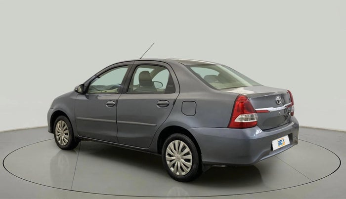 2017 Toyota Etios G, Petrol, Manual, 52,151 km, Left Back Diagonal