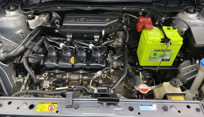 2017 Toyota Etios G, Petrol, Manual, 52,151 km, Engine View