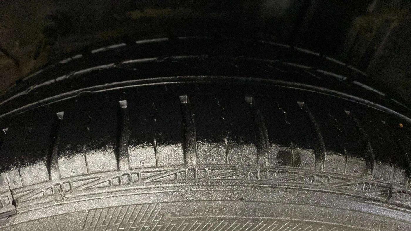 2017 Toyota Etios G, Petrol, Manual, 52,151 km, Left Rear Tyre Tread
