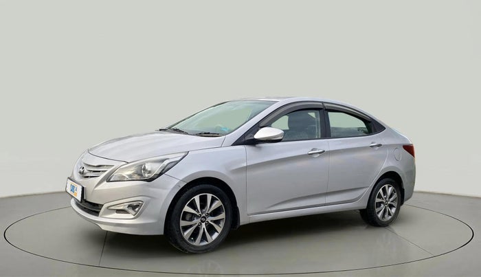 2015 Hyundai Verna FLUIDIC 4S 1.6 VTVT S(O), Petrol, Manual, 93,551 km, Left Front Diagonal