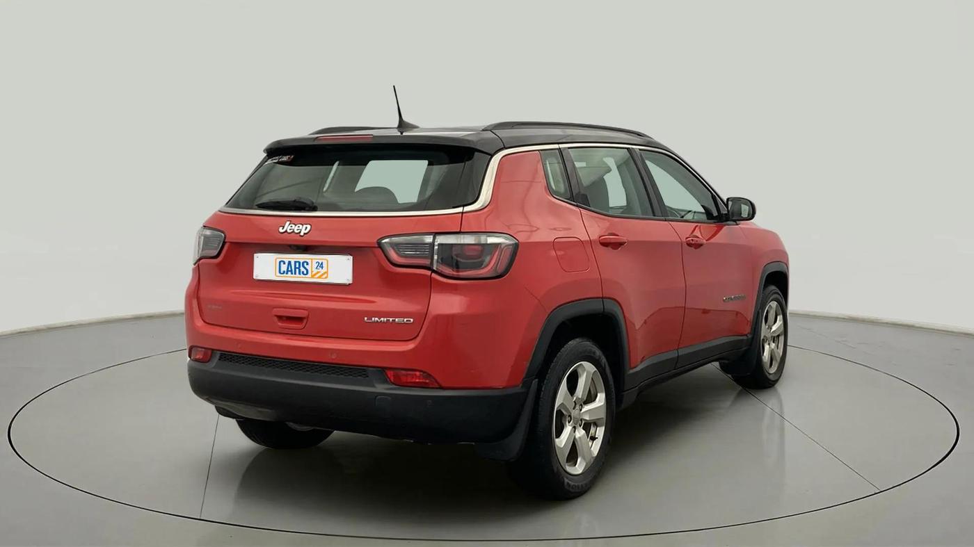 2018 Jeep Compass LIMITED (O) 1.4 PETROL AT, Petrol, Automatic, 39,591 km, Right Back Diagonal