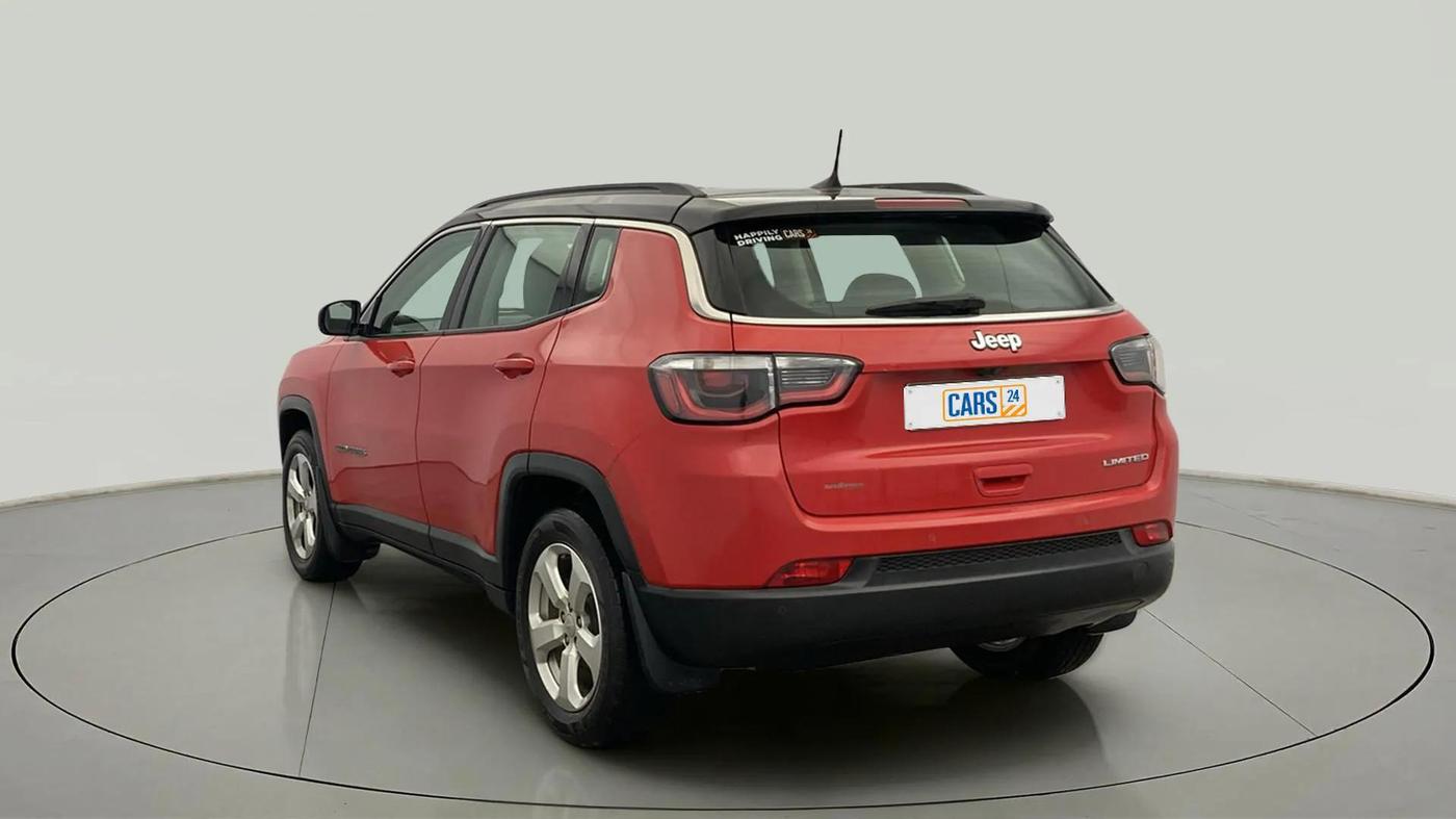2018 Jeep Compass LIMITED (O) 1.4 PETROL AT, Petrol, Automatic, 39,591 km, Left Back Diagonal