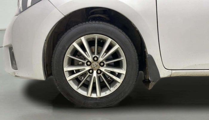 2015 Toyota Corolla Altis VL CVT PETROL, Petrol, Automatic, 55,650 km, Left Front Wheel