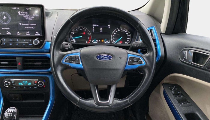 2019 Ford Ecosport TITANIUM 1.5L PETROL, Petrol, Manual, 45,321 km, Steering Wheel Close Up