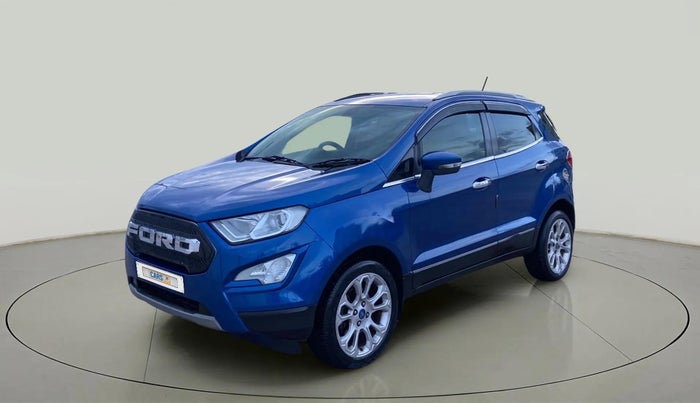 2019 Ford Ecosport TITANIUM + 1.5L DIESEL, Diesel, Manual, 1,14,245 km, Left Front Diagonal