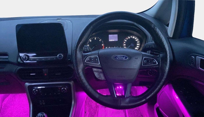 2019 Ford Ecosport TITANIUM + 1.5L DIESEL, Diesel, Manual, 1,14,245 km, Steering Wheel Close Up
