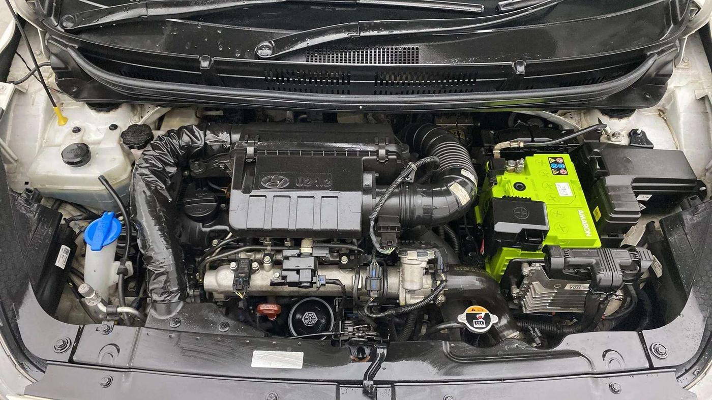 2020 Hyundai AURA SX PLUS 1.2 AMT CRDI, Diesel, Automatic, 55,887 km, Engine View