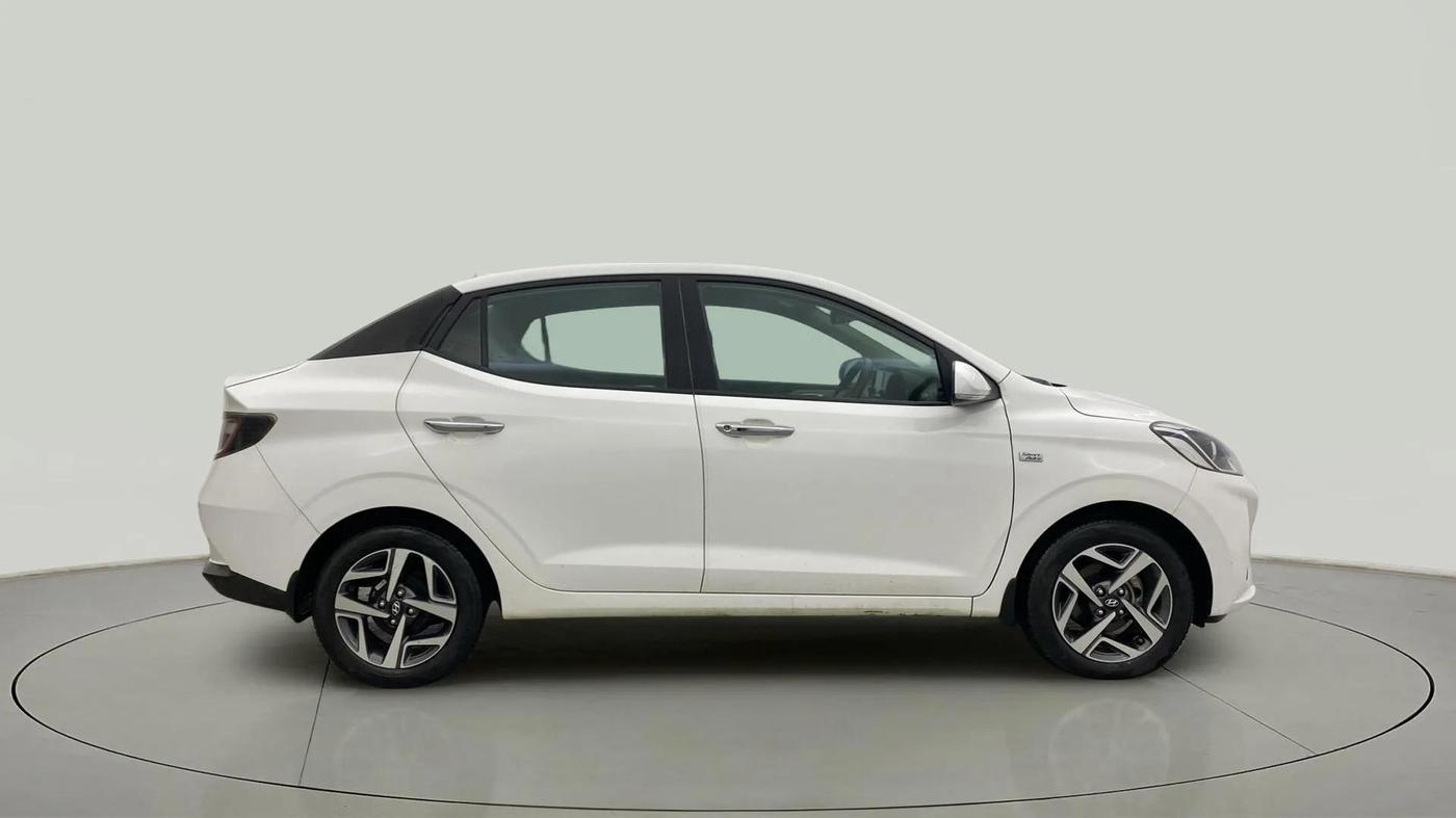 2020 Hyundai AURA SX PLUS 1.2 AMT CRDI, Diesel, Automatic, 55,887 km, Right Side View