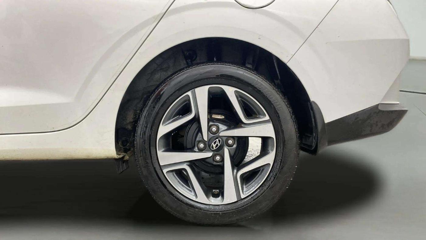 2020 Hyundai AURA SX PLUS 1.2 AMT CRDI, Diesel, Automatic, 55,887 km, Left Rear Wheel