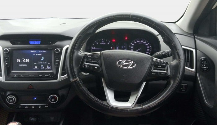 2019 Hyundai Creta SX 1.6 DIESEL DUAL TONE, Diesel, Manual, 52,297 km, Steering Wheel Close Up