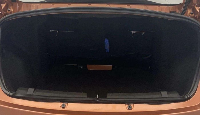 2017 Tata TIGOR XZ PETROL, Petrol, Manual, 44,634 km, Boot Inside