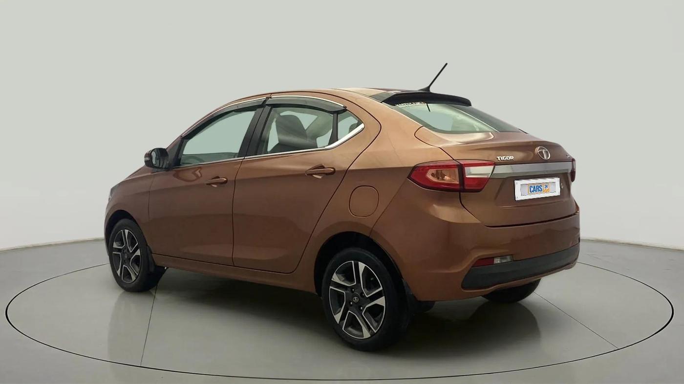 2017 Tata TIGOR XZ PETROL, Petrol, Manual, 44,664 km, Left Back Diagonal