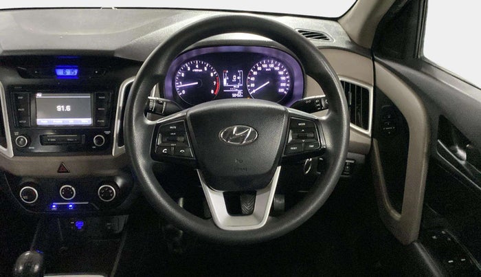 2018 Hyundai Creta E PLUS 1.6 PETROL, Petrol, Manual, 58,415 km, Steering Wheel Close Up
