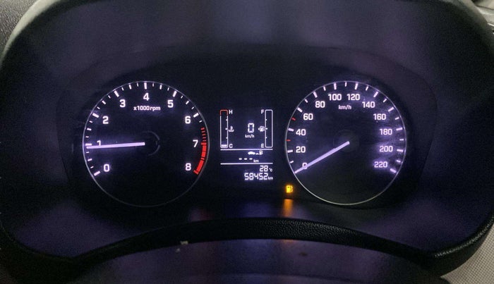 2018 Hyundai Creta E PLUS 1.6 PETROL, Petrol, Manual, 58,415 km, Odometer Image
