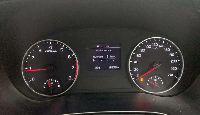 2021 KIA SELTOS HTX 1.5 PETROL, Petrol, Manual, 18,829 km, Odometer Image