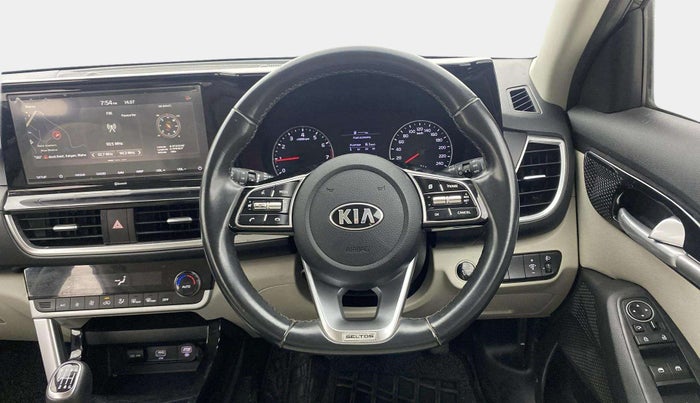 2021 KIA SELTOS HTX 1.5 PETROL, Petrol, Manual, 18,829 km, Steering Wheel Close Up