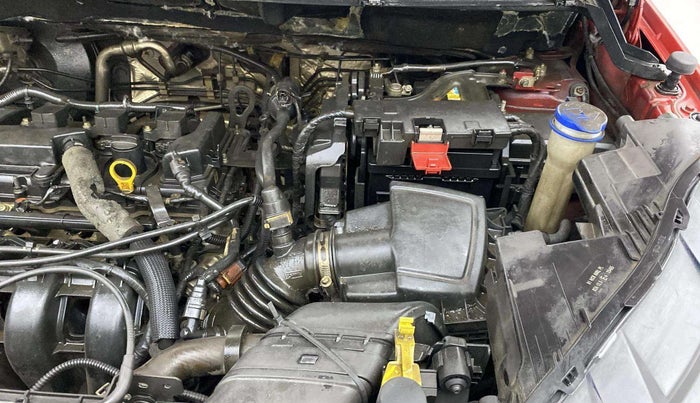 2018 Ford Ecosport TITANIUM + 1.5L PETROL AT, Petrol, Automatic, 57,961 km, Engine View - Left