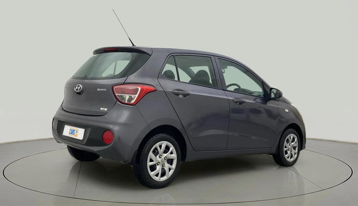 2017 Hyundai Grand i10 SPORTZ 1.2 KAPPA VTVT, Petrol, Manual, 20,411 km, Right Back Diagonal