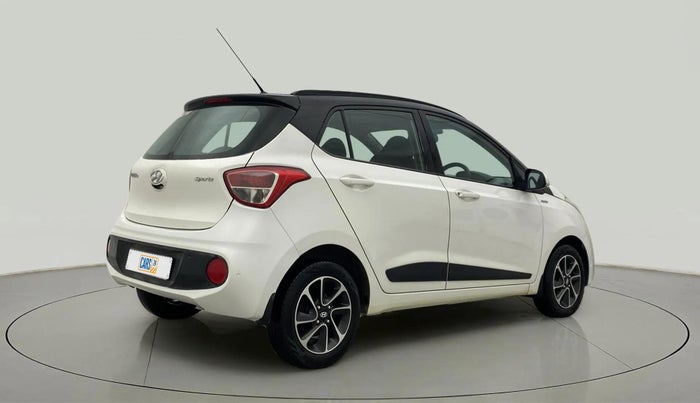 2018 Hyundai Grand i10 SPORTZ AT 1.2 KAPPA VTVT, Petrol, Automatic, 51,994 km, Right Back Diagonal