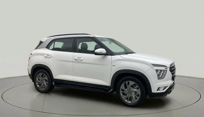 2020 Hyundai Creta SX (O) 1.4 TURBO DCT, Petrol, Automatic, 76,322 km, Right Front Diagonal