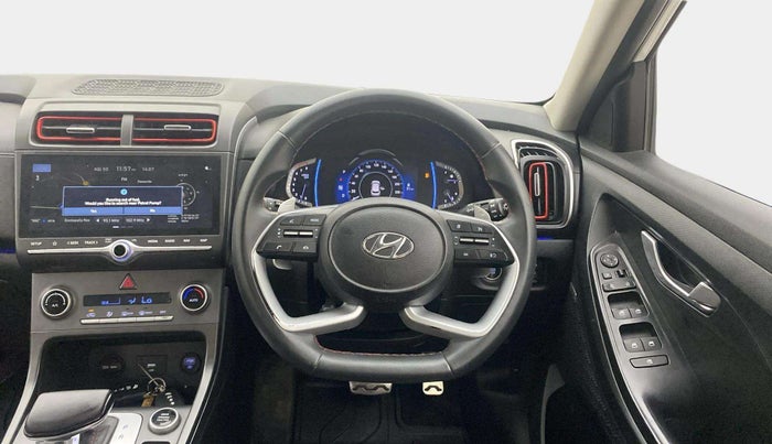 2020 Hyundai Creta SX (O) 1.4 TURBO DCT, Petrol, Automatic, 76,322 km, Steering Wheel Close Up