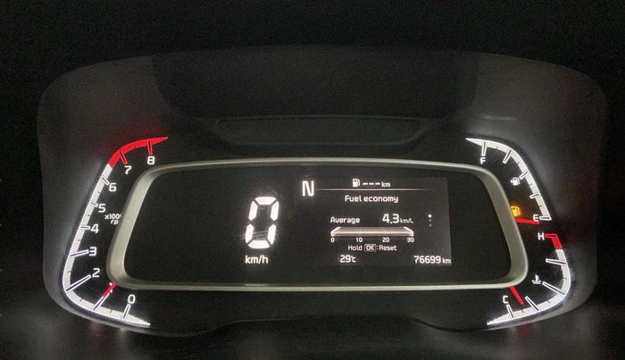 2020 KIA SONET GTX PLUS 1.0 IMT, Petrol, Manual, 76,690 km, Odometer Image