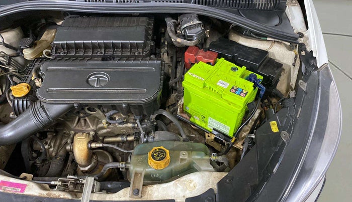 2022 Tata TIGOR XZ PLUS CNG, CNG, Manual, 68,410 km, Engine View - Left