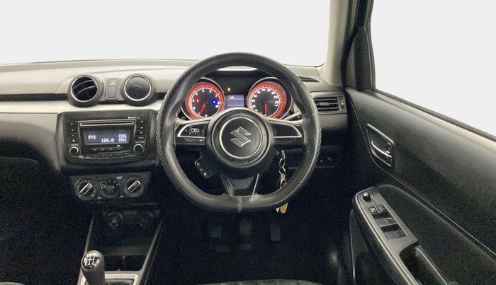 2021 Maruti Swift VXI, Petrol, Manual, 97,932 km, Steering Wheel Close Up