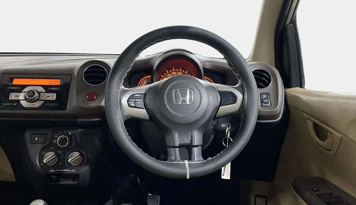 2012 Honda Brio S MT, Petrol, Manual, 30,236 km, Steering Wheel Close Up