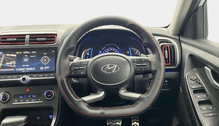 2020 Hyundai Creta SX (O) 1.4 TURBO DCT, Petrol, Automatic, 61,161 km, Steering Wheel Close Up