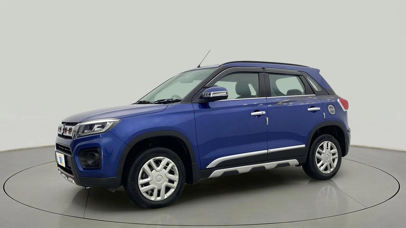 2021 Maruti Vitara Brezza VXI, Petrol, Manual, 27,080 km, Left Front Diagonal
