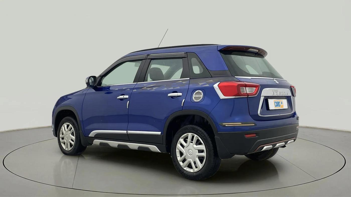 2021 Maruti Vitara Brezza VXI, Petrol, Manual, 27,080 km, Left Back Diagonal
