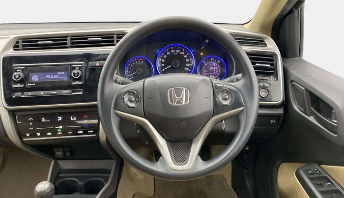 2016 Honda City 1.5L I-VTEC SV, Petrol, Manual, 1,08,459 km, Steering Wheel Close Up