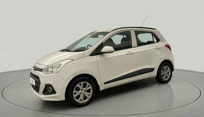 2016 Hyundai Grand i10 SPORTZ 1.2 KAPPA VTVT, Petrol, Manual, 66,016 km, Left Front Diagonal
