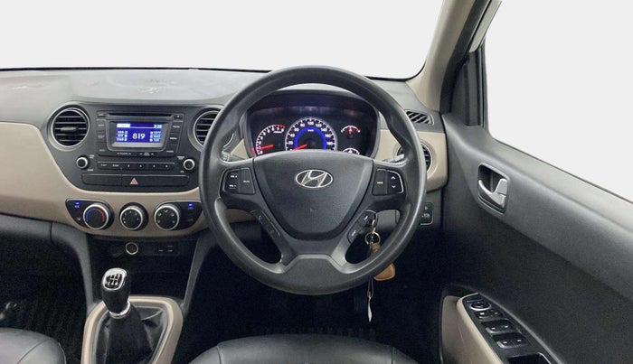2016 Hyundai Grand i10 SPORTZ 1.2 KAPPA VTVT, Petrol, Manual, 66,016 km, Steering Wheel Close Up