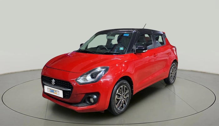 2021 Maruti Swift ZXI PLUS AMT DUAL TONE, Petrol, Automatic, 73,423 km, Left Front Diagonal