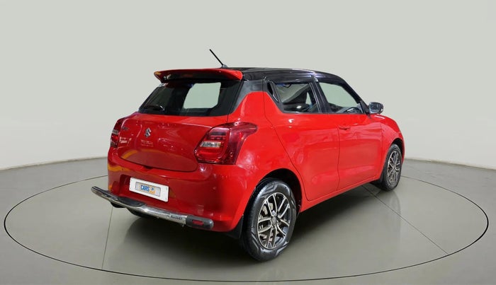 2021 Maruti Swift ZXI PLUS AMT DUAL TONE, Petrol, Automatic, 73,423 km, Right Back Diagonal