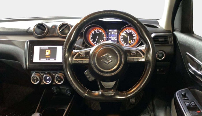 2021 Maruti Swift ZXI PLUS AMT DUAL TONE, Petrol, Automatic, 73,423 km, Steering Wheel Close Up