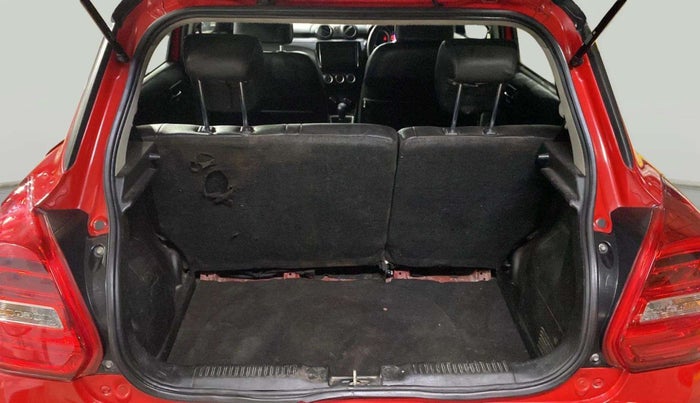 2021 Maruti Swift ZXI PLUS AMT DUAL TONE, Petrol, Automatic, 73,423 km, Boot Inside