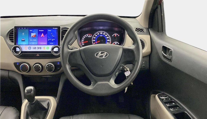 2015 Hyundai Grand i10 MAGNA 1.2 KAPPA VTVT, Petrol, Manual, 29,717 km, Steering Wheel Close Up