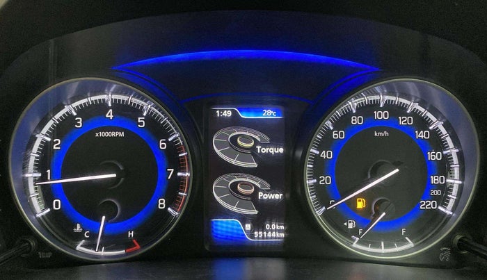 2019 Maruti Baleno ZETA PETROL 1.2, Petrol, Manual, 55,168 km, Odometer Image